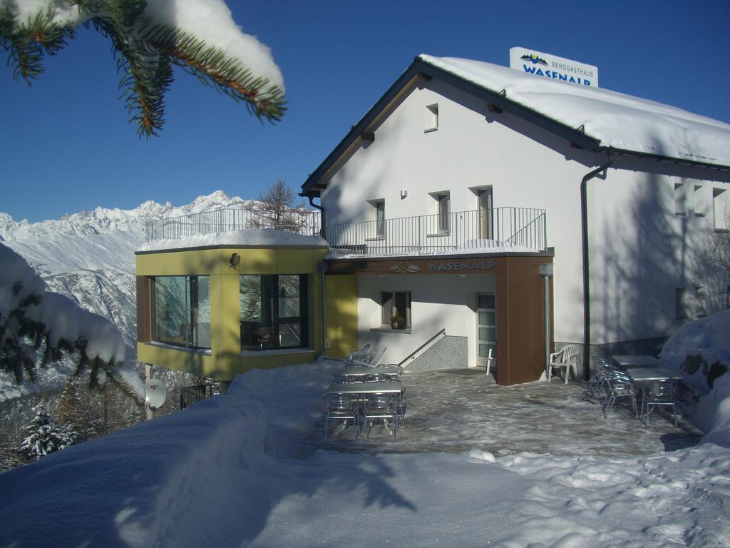 Berggasthaus Wasenalp Brig Exterior photo